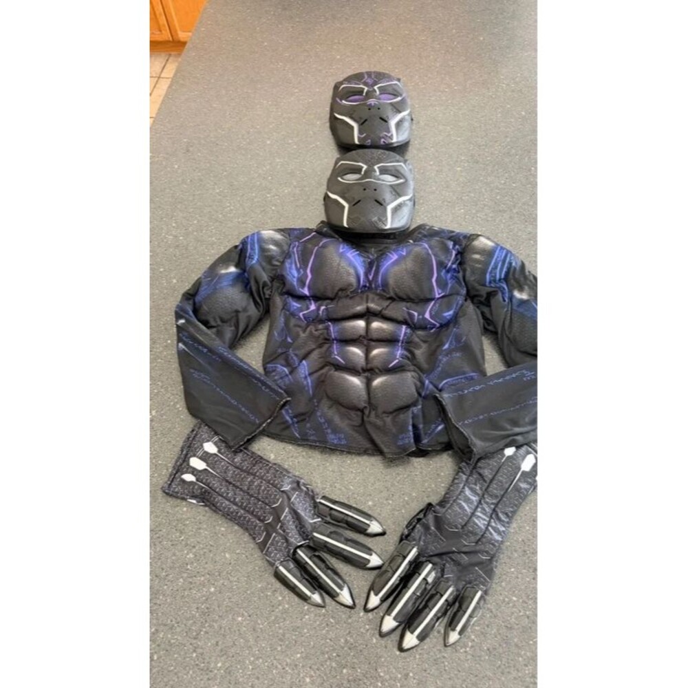 Marvel Black Panther 2-in-1 Reversible Costume Top" de Rubie's